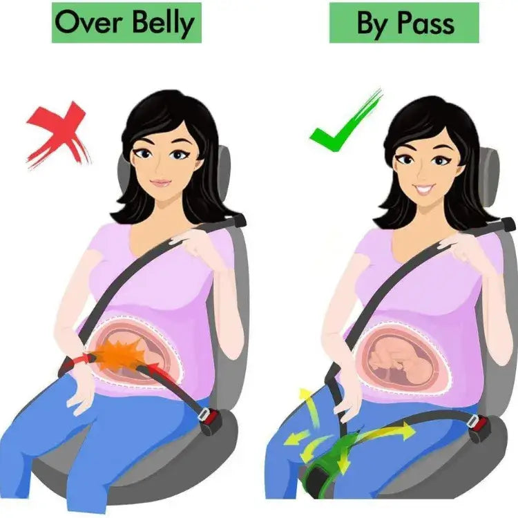 Pregnancy Car Seat Belt Adjuster Safety for Expecting Moms Trend Qatar